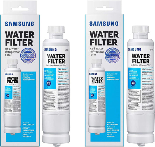 Samsung DA29-00020B HAF-CIN/EXP Refrigerator Water Filters – 2-Pack